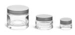 Round Plastic Cosmetic Jars 3g 5g 10g 30g 50g Empty Cosmetic Jars For Skincare