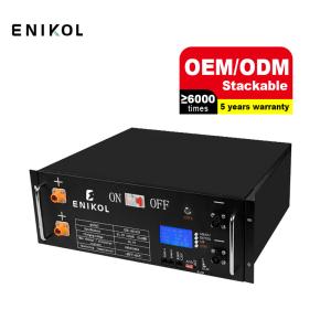 China 100ah 5kwh 48V Solar Battery Lithium Ion 200ah 24V Lifepo4 Battery Rack Mount wholesale