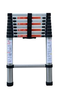 China Non Insulated 2.9m 1.3mm Aluminium Telescopic Ladder wholesale