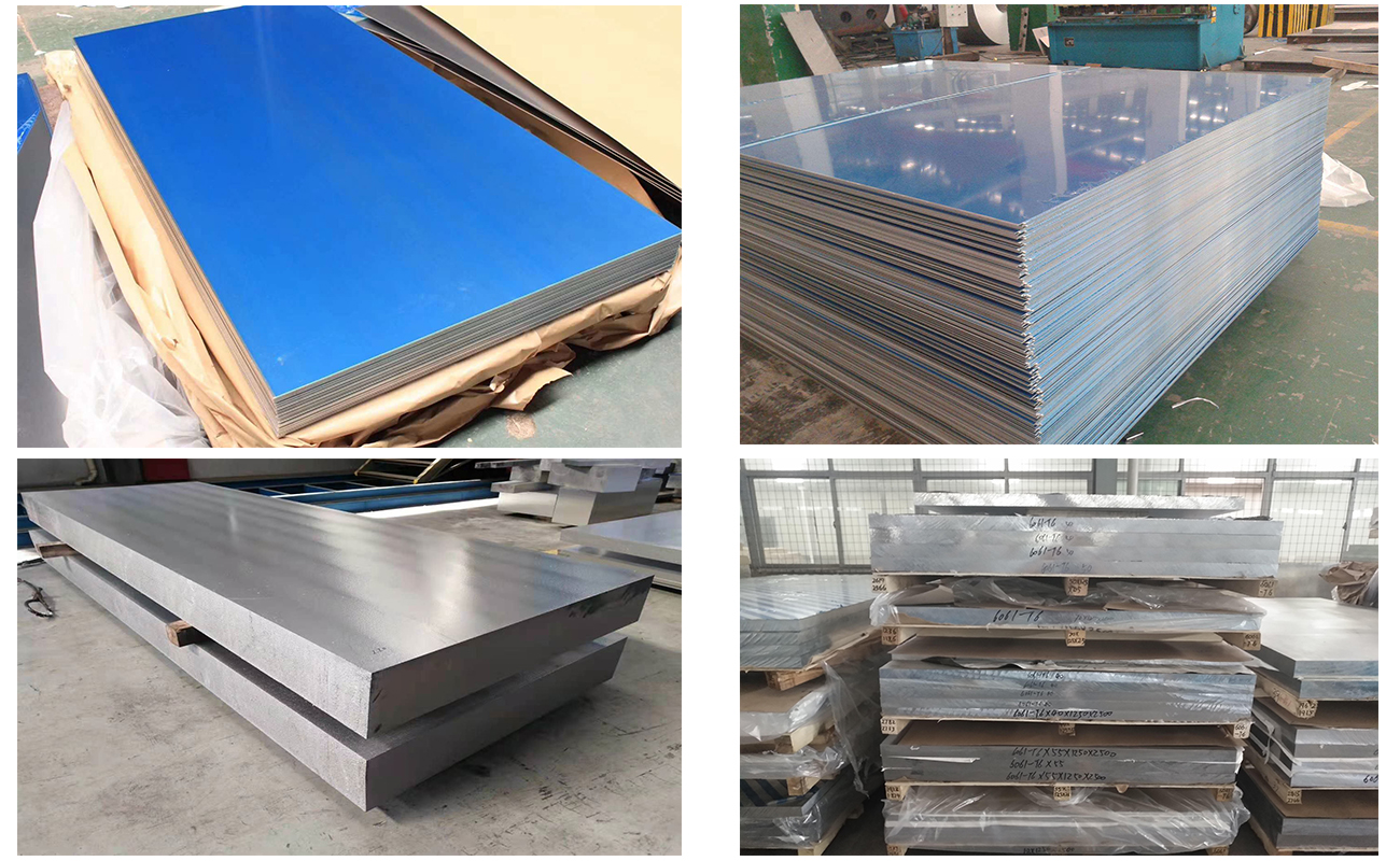 ASTM 3003 5052 Aluminum Sheet Plate Quality Assurance 5mm Thick Color Customized