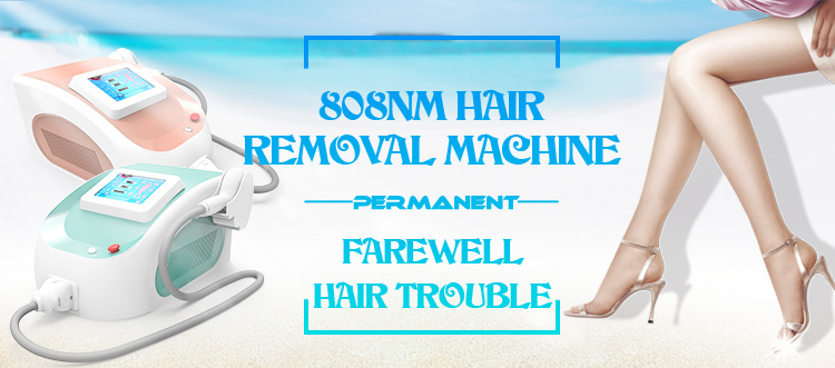 Powerful permanent hair removal portable diode laser hair removal machine 808 NBW-l121