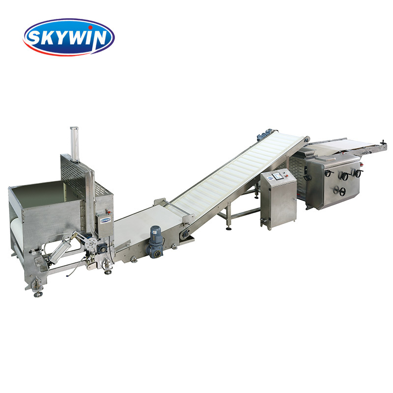 Automatic 100kg To 1500kg Biscuit Production Line Gas And Electric Type Oven Glucose Biscuit Machine
