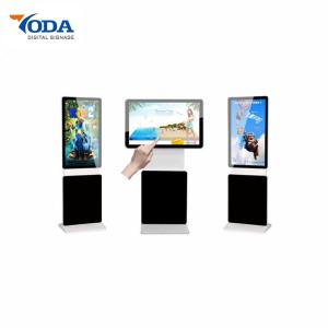China Aluminum Frame Floor Stand Digital Signage Monitor Window Touch Screen 55 Inch wholesale