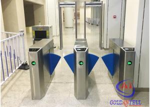 China Stainless Steel Electrical gate turnstile entrance Fingerprint Access Control System wholesale