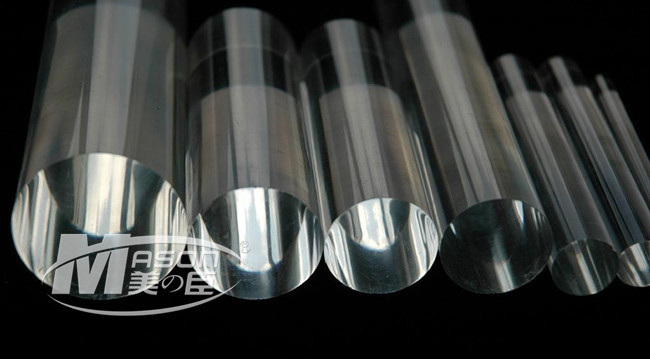 Diameter 10-90mm Length 2m Acrylic Tubes Rods Transparent
