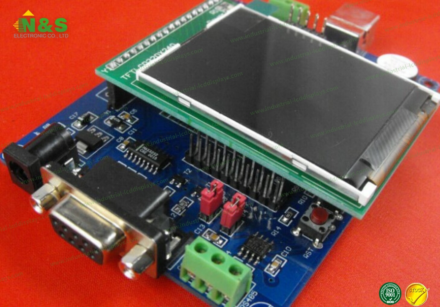 LPC2138 Arm Development Board 32/64/ KB ISP / IAP Flash With 10 Bit ADC