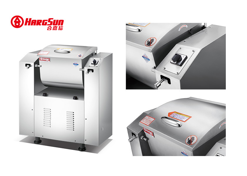 1500W 50 Litre Horizontal Dough Mixer easy control For School