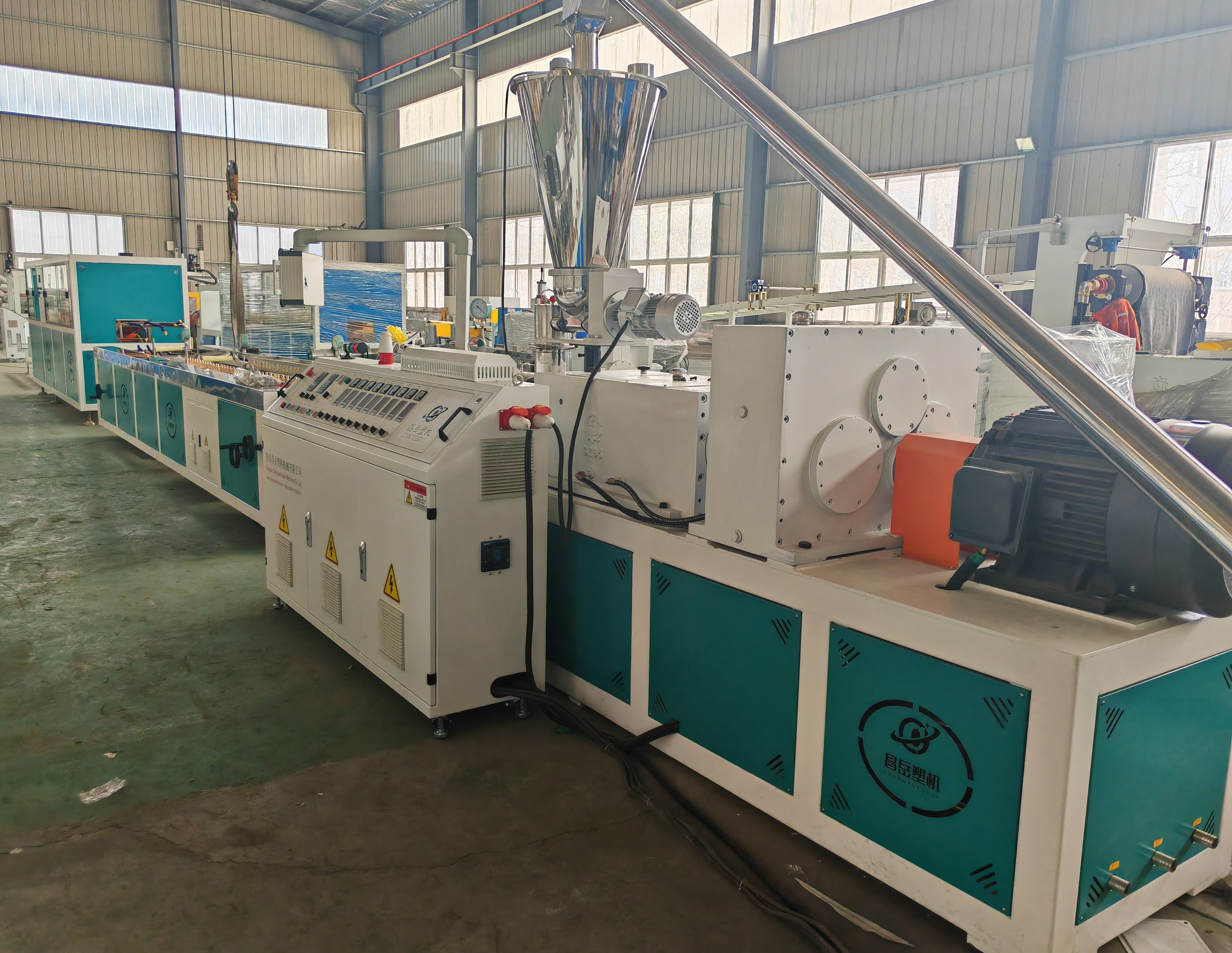 PVC Cable Duct Trunking Production Line For Smooth And Durable