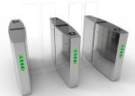 Stainless Steel BLDC Motor Access Control Turnstiles Acrylic Arm