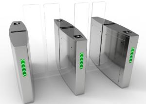China Stainless Steel BLDC Motor Access Control Turnstiles Acrylic Arm wholesale