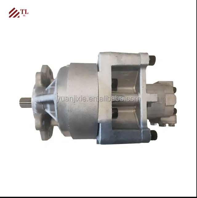 100% Tested Gear Pump 7055240130 For KOMATS-U Wheel Loader WA450-3/WA470-3 SAR140 28