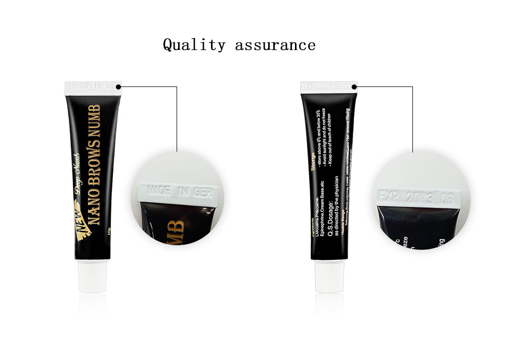 OEM No Pain Tattoo Topical Anesthetic 12g / Piece 3 Years Warranty