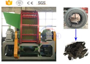 China Factory price high capacity waste tyre used tire shredder machine for sale wholesale