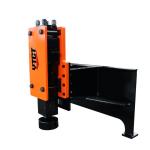 450kg Hydraulic Breaker Post Driver 4.5 Ton Excavator Post Driver Attachment