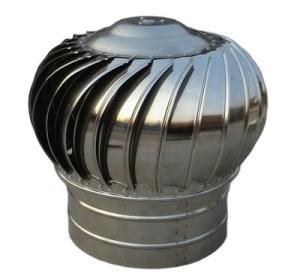 China Zero Power Wind Driven Stainless Steel Roof Blower Fan for Fresh Air Ventilation wholesale