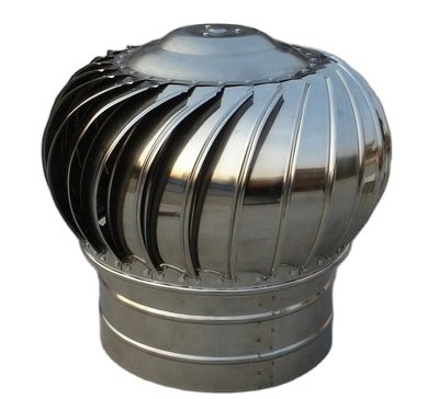 Air Driven Stainless Steel Wind Driven Roof Top Turbine Fan for Optimal