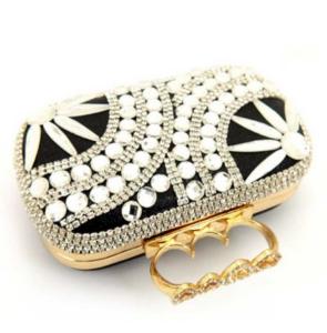 China Europe and diamond evening bag evening bag princess bride wholesale