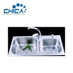Double Bowl Kitchen Sink For House Stainless Steel Kitchen Sink For Hotel