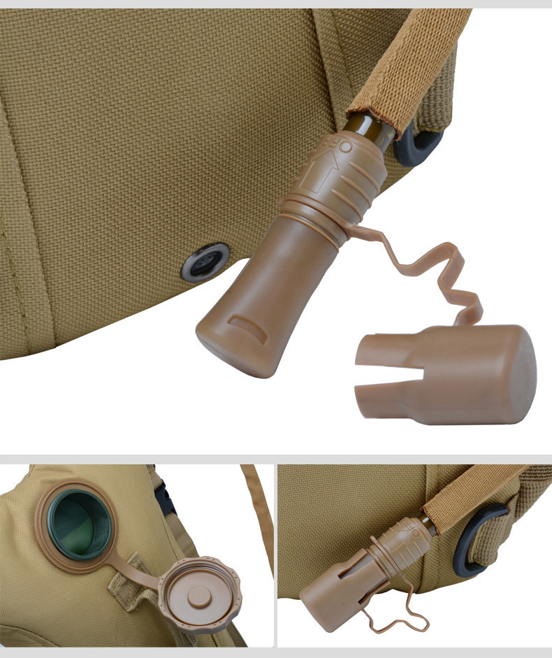 3 Liter Tactical Molle Hydration Pack Military Canteen Kit