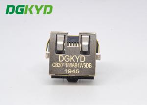 China DIP Single Port Shielded Band Light Sink 3.0 Low Profile RJ45 wholesale