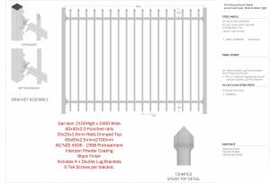 China Garrison Security Tubular Fence wholesale
