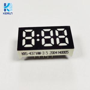 China 0.47 Inch Common Anode Alarm Clock LED Display Modules Three Digit wholesale