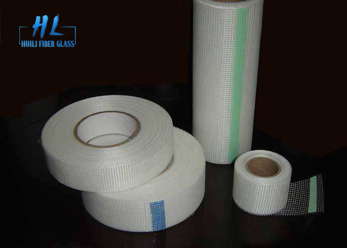 White Self Adhesive Fiberglass Tape No Bedding Mud Required Drywall Use