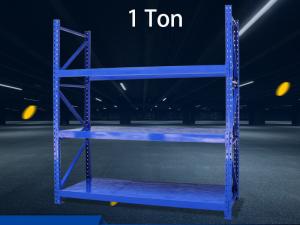 China 1 Ton / Layer Warehouse Storage Shelves Steel Pallet Racks For Commercial Furniture wholesale