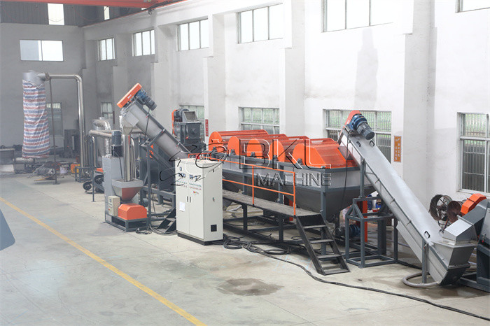 BOPP Film Ldpe Pet Recycling Machine 600kg/H Waste