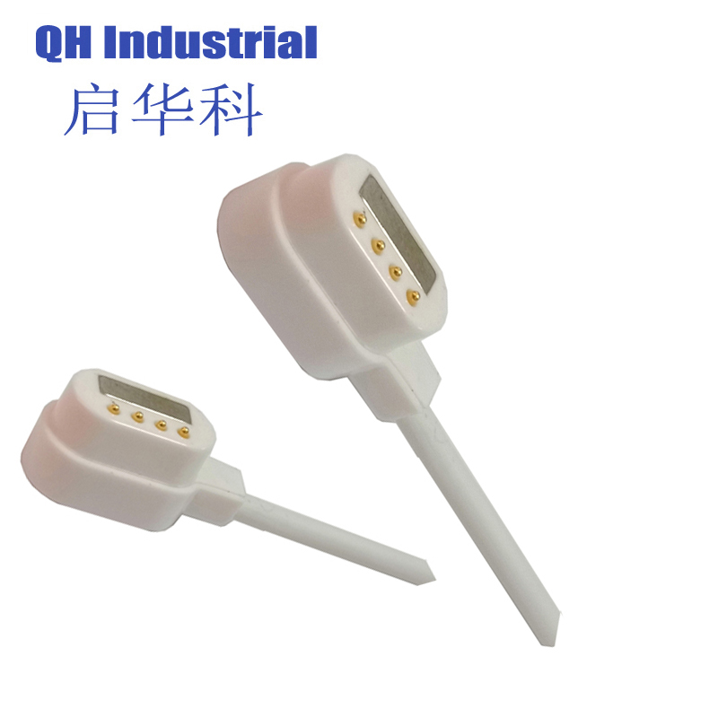 4Pin Czech Repubic PCB Terminal Magnetic Power Connector Smart Device Magnetic Pogo Pin Charger Connector