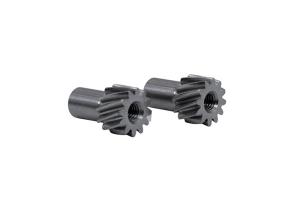 China T12 M0.5 Miniature S45C Pinion Gear Shaft RoHS Approved wholesale