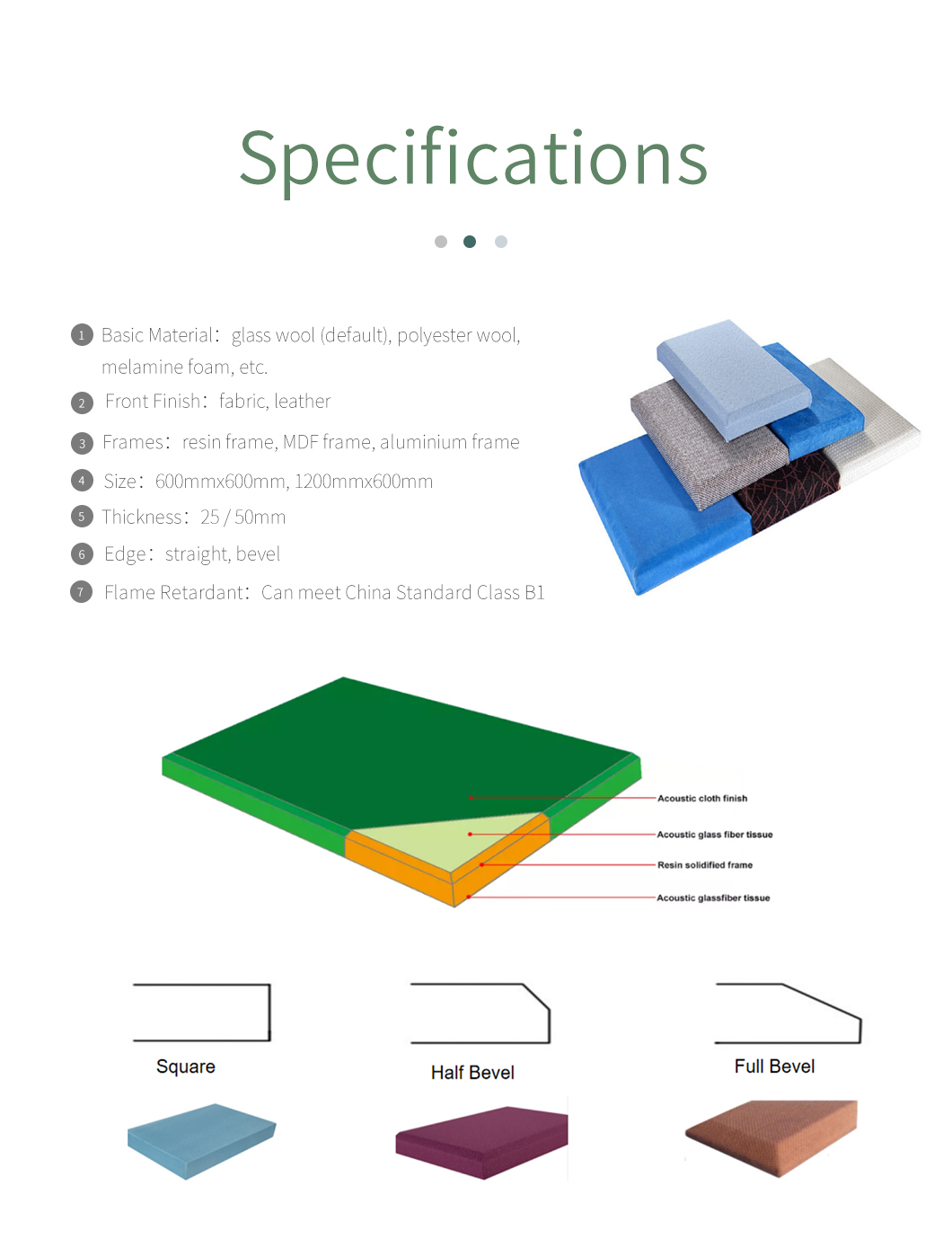 Effective Fabric Wrapped Acoustic Panel for Noise Reduction and Soundproofing