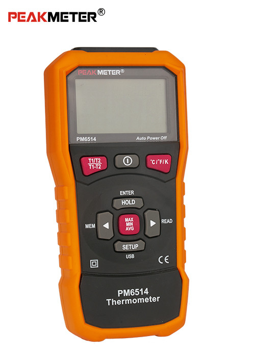 Multifunctional Environmental Meter Industrial Digital Thermometer Seven Thermocouple Measurement