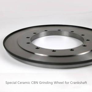 China 800mm Diamond CBN Grinding Wheel , Thrust Surface Crankshaft Grinding Wheel wholesale