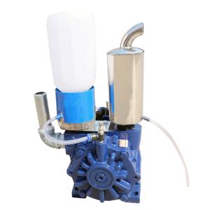 China 220V 90Kpa Rotary Vane Vacuum Pump switch belt drive wholesale