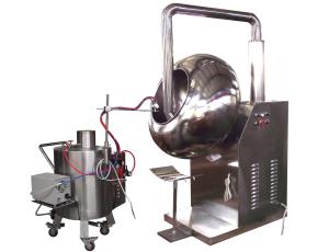 China Chocolate Ball Simple Film Coating Machine , Automatic Tablet Coating Machine wholesale