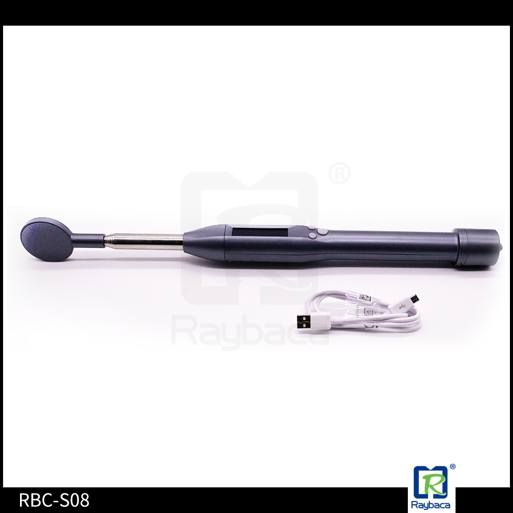 Stick Telescopic LF Rfid Animal Reader Long Range With Multi Language
