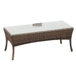 Courtyard 4 Pieces Lounge Furniture Rattan Garden Corner Sofa
