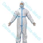 Microporous Heat Sealing Taped Medical Protection Clothing