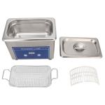 Stainless Steel 800ml 35W Ultrasonic Bath Cleaner Watch Denture