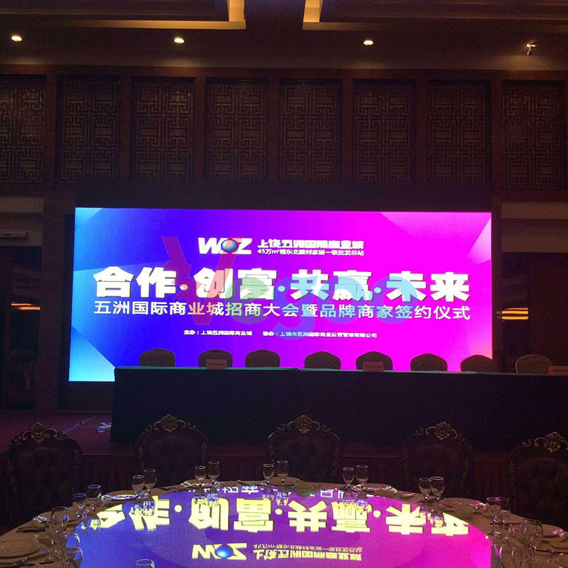 Self Inspection P2.604 Advertising Led Display Screen Led Panel Screen Indoor AC 110V - 220V