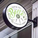 UL ROHS 3D LED Advertising Light Box / Round Outdoor Acrylic Light Box Sign