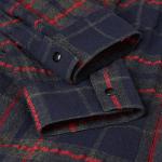Autumn Cotton Plaid Mens Fashion Casual Shirts Long Sleeve Streetwear Shirts