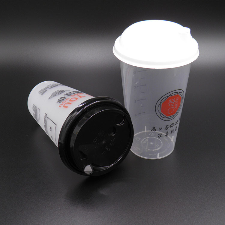 12oz 24oz 32oz Bubble Milk Tea Plastic Cup PPP Injection Odorless Non Poisonous