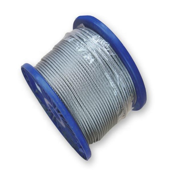 High Tensile Strength 1.5mm Electric Galvanized Steel Wire Rope