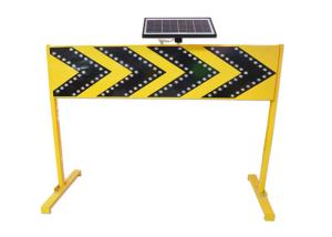 China Iron LED Blinker Arrow Warning Strobe Solar Flash Lights wholesale