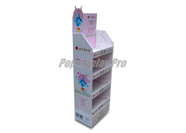 Customized Cardboard Point Of Sale Display Stands For Chinese Traditional