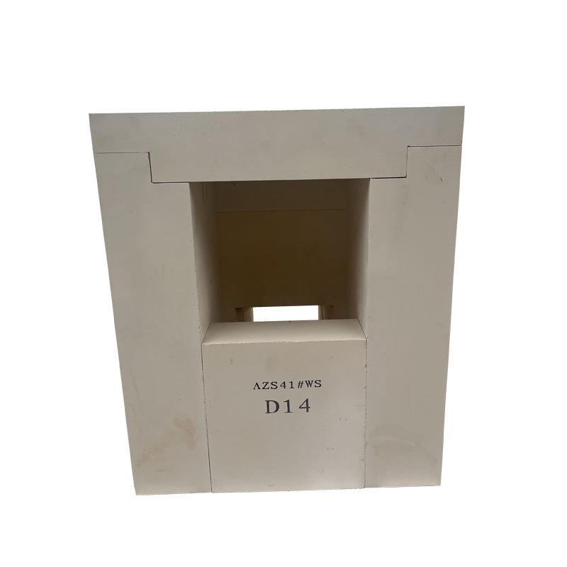 Bulk Density ≥3.95g/cm Fused Cast Zircon Mullite Refractory Bricks For Glass Kiln Lining