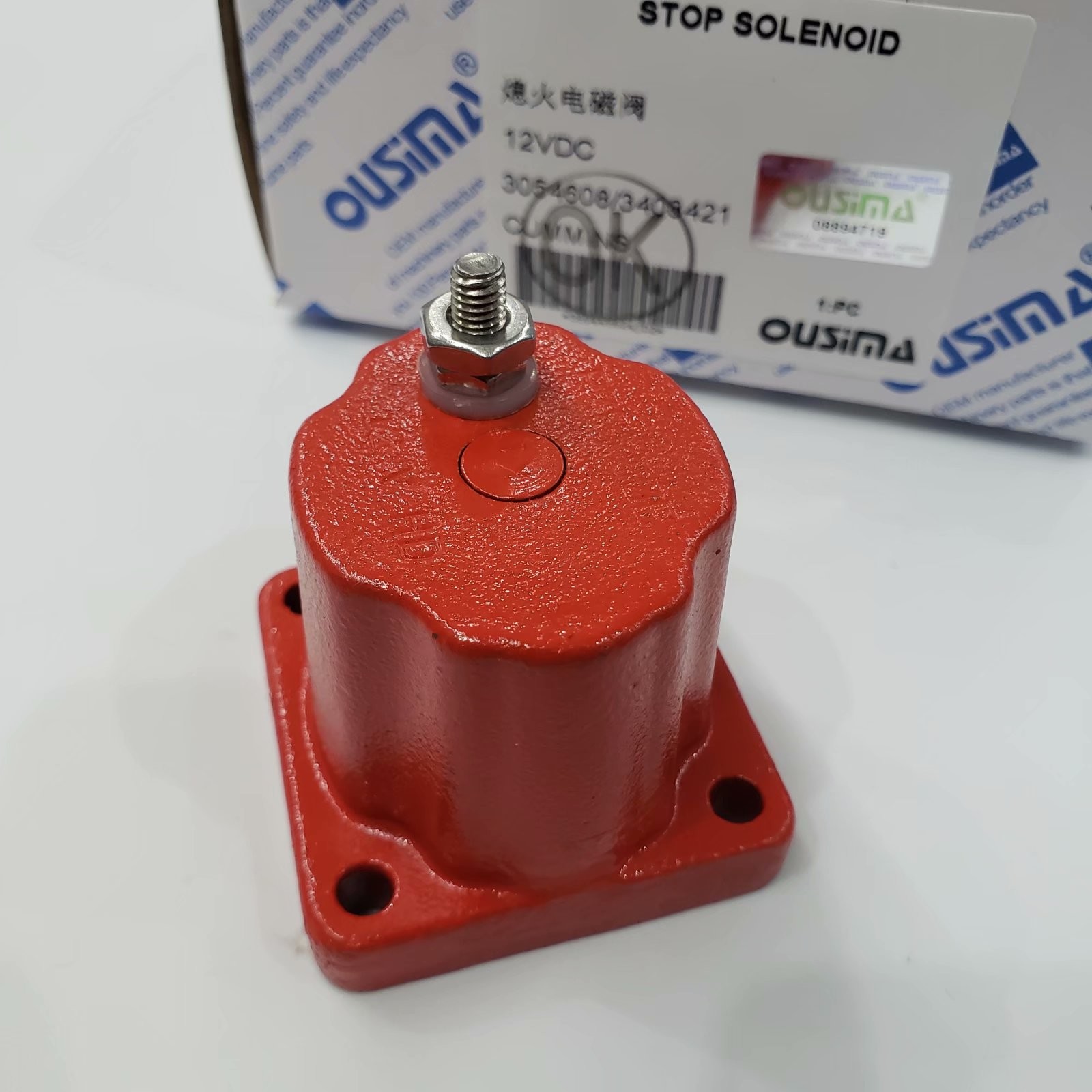 OUSIMA Diesel Fuel Pump Solenoid Valve 3054608 3408421 12V For Cummins Engine