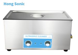 China Analog Control Ultrasonic Gun Parts Cleaner 22L 400Watt Digital Heating wholesale